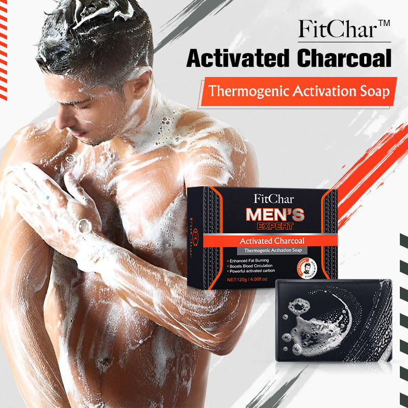 🔥Member's Day Promotion🔥FitChar™ Activated Charcoal Soap
