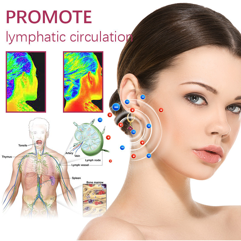 OnyxTone™ Titanium LymphUnclog Earrings