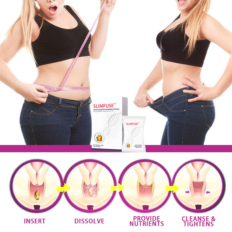 SLIMFUSE™🍀Anti-Itch Detox Slimming Capsule(👩‍⚕Doctor Recommended)