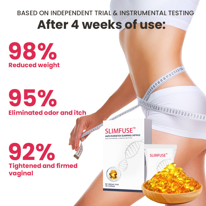 SLIMFUSE™🍀Anti-Itch Detox Slimming Capsule(👩‍⚕Doctor Recommended)