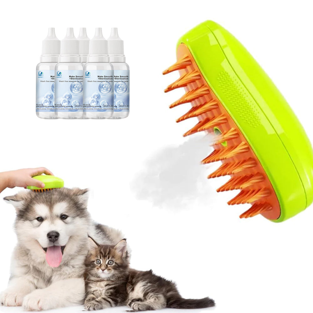 🐱Patented Exclusive Rechargeable Steam Pet Brush